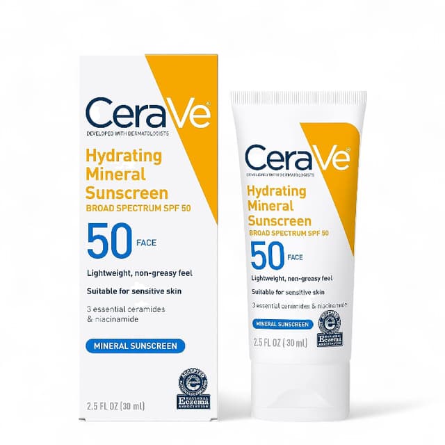 CeraVe Hydrating Sunscreen Face Lotion SPF 50- 30ml