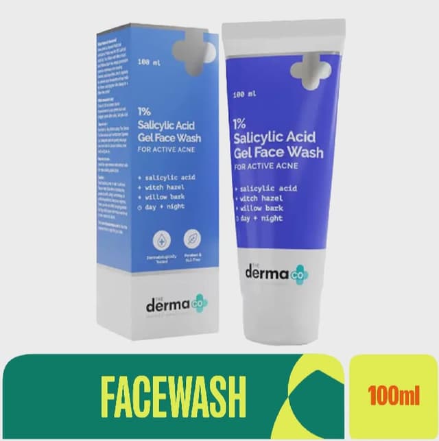 The Derma Co 1% salicylic Acid Gel Face wash - 100ml