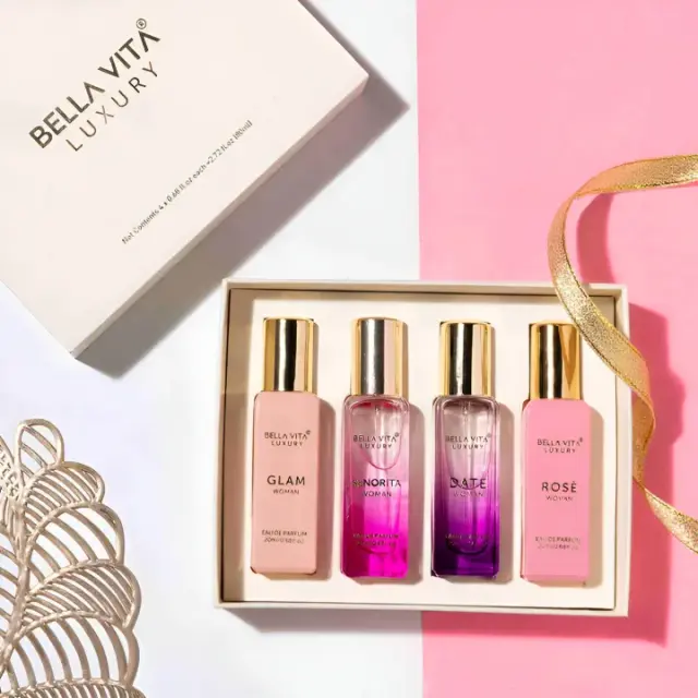 Bella Vita Luxury Perfume Gift Set For Women - 4 x 20mls
