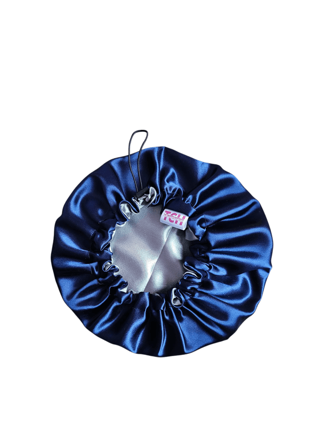 2 Color Silk Hair Bonnet - Reversible Silk Hair Bonnet With Adjustable