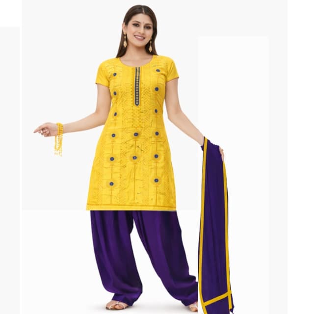 DSC Cottens Dress Material Dupatta Salwar Suits