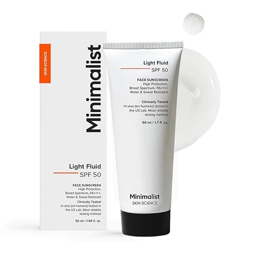 Minimalist Light Fluid SPF 50 Sunscreen