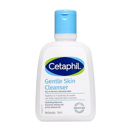 Cetaphil Gentle Skin Cleanser for Dry to Normal Sensitive Skin - 125 ml