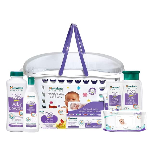 Himalaya Happy Baby Gift Pack - Basket (7 in 1)