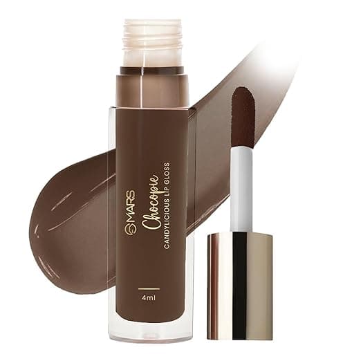 MARS Candylicious Sheer Lip Gloss for Women | Hydrating & High Shine | Lightweight | Non-Sticky | Enriched with Vitamin-E, Hyaluronic Acid & Avocado Ester (4.0ml)