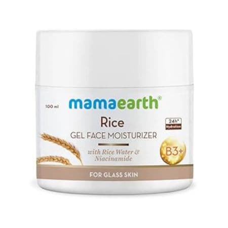 Mamaearth Rice Gel Face Moisturizer With Rice Water & Niacinamide for Glass Skin - 100 ml