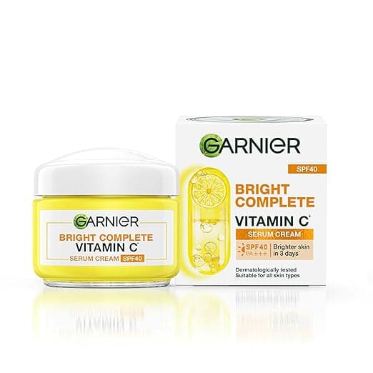 Garnier Bright Complete Vitamin C Serum Cream, 45 g