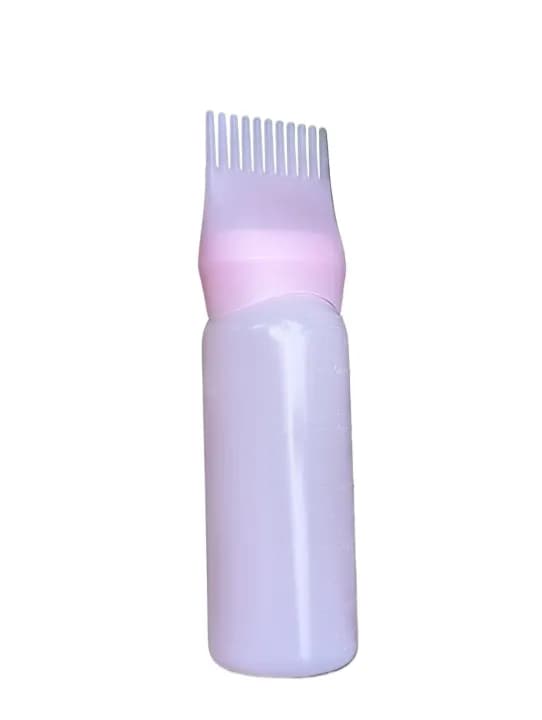 Oil Bottle with Comb Brush , Hair Color Applicator , Oil Applicator Bottle120 ML