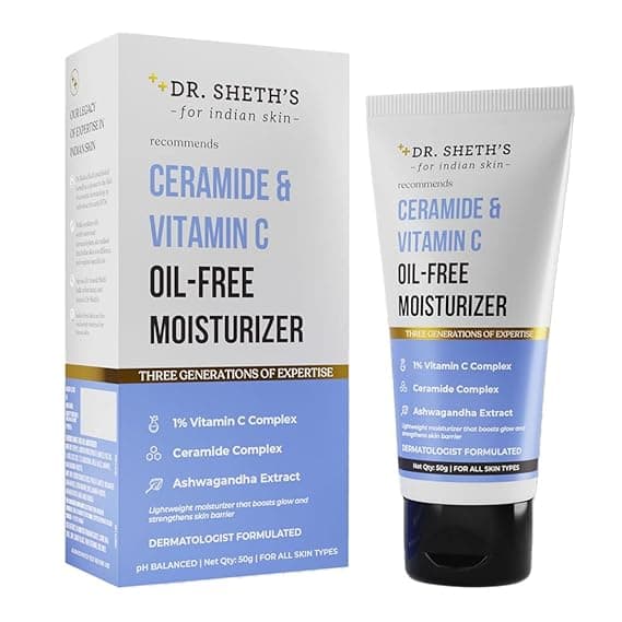 Dr. Sheth's Ceramide & Vitamin C Oil Free Moisturizer 50 g