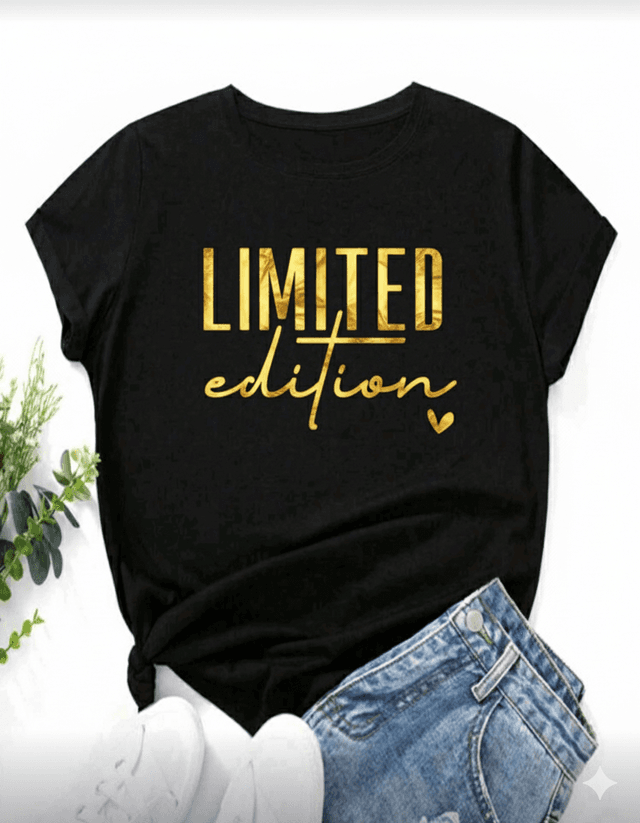 Street Style Limited Edition Printed Tshirt For Women