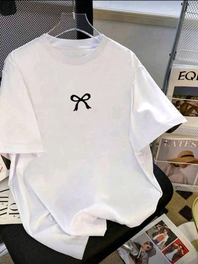 Street Style Printed Tshirt For Women