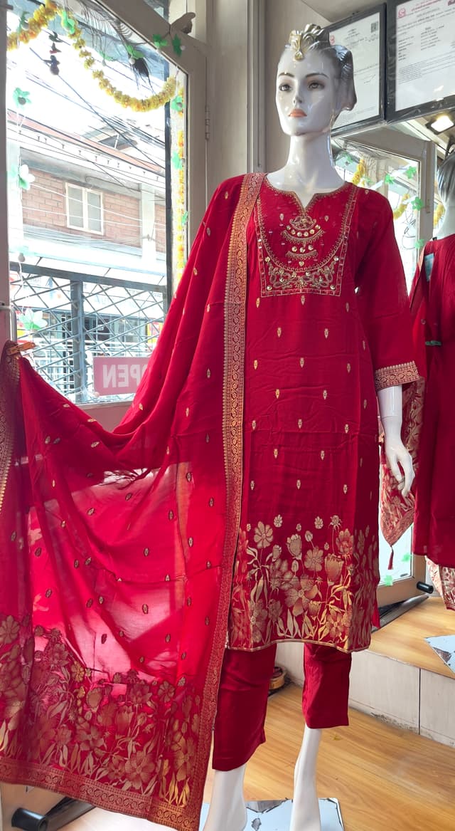 Dola Silk Kurti Kurti Set