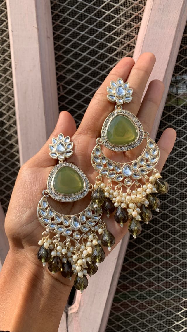 Kundan Earing jhumka