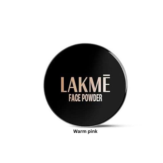 Lakme Rose Loose Face Powder Warm Pink, 40g, Matte Finish & Poreless Look, Oil Control & Sun Protection For Long Hours, Suitable for oily skin