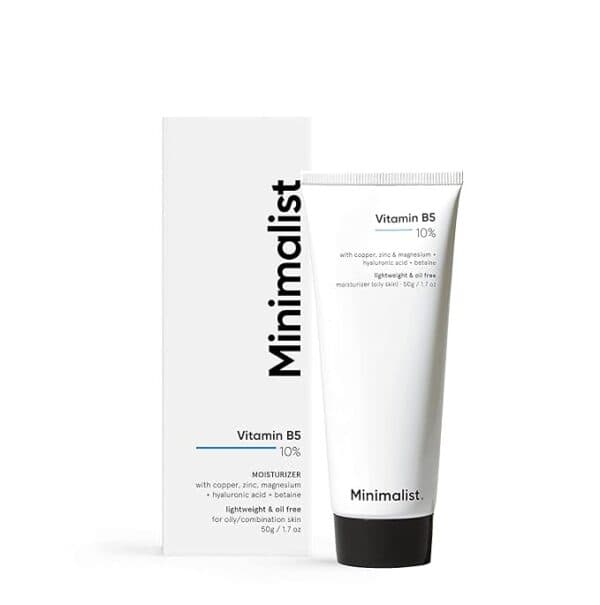 Minimalist 10% Vitamin B5 Gel Face Moisturizer For Oily & Acne Prone Skin 50g