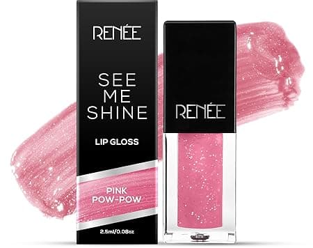 Renee See Me Shine Lip Gloss Pink Pow Wow 2.5ml