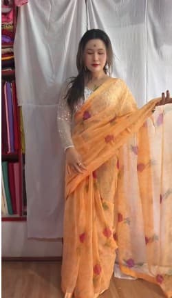 Menika Orgenza Silk Saree