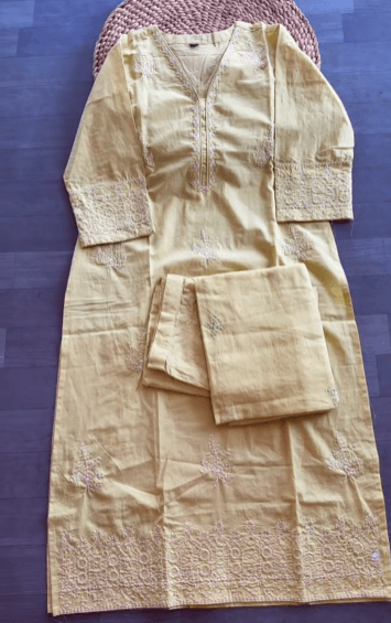 Cotton Kurti sets 3 Pcs hi quality 100 % Cotton