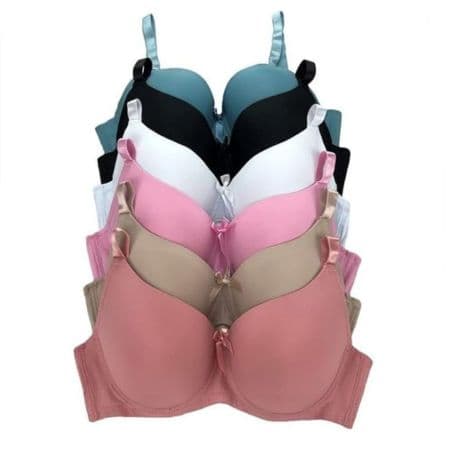 Seamless Soft Comfort Padded Pushup Bra for Women's and Girls ( pack 2)