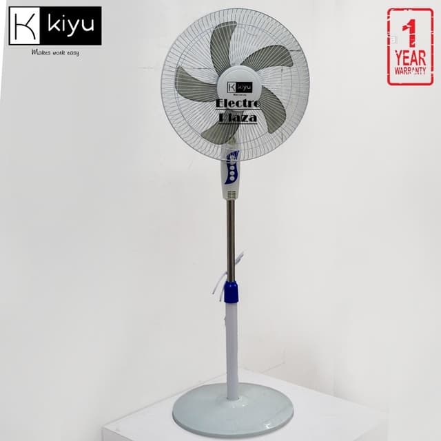 KIYU KY501 16" 40W 5 Blades Stand Fan / Pedestal Fan 22*