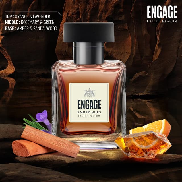Engaage Perfume for Men - Amber Hues (100ml)