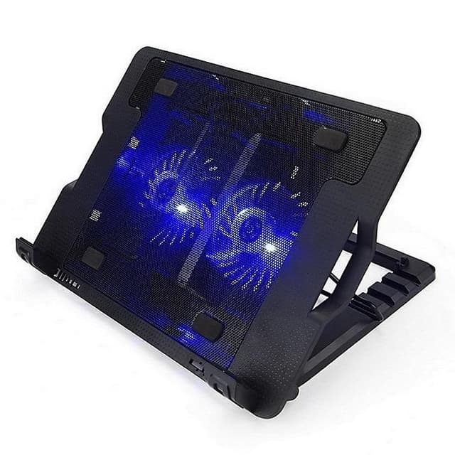 ErgoStand Dual / Double Fan Cooler Notebook Stand and Laptop Cooling Pad For 9'' inch to 17'' inch