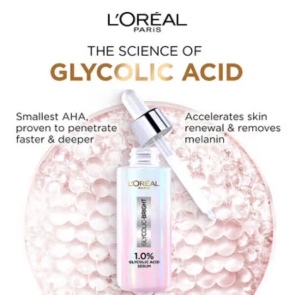 L'Oreal Paris Glycolic Bright Serum With Glycolic Acid & Niacinamide