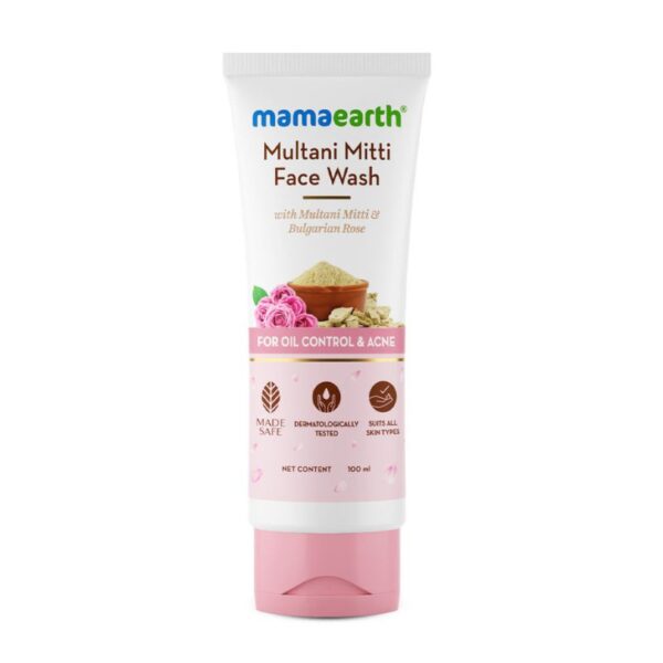 Mamaearth Multani Mitti Face Wash 100 ml