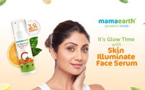 Mamaearth Vitamin C Daily Glow Face Serum - Skin illuminates