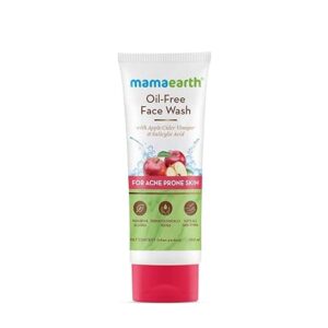 Mamaerath Oil-free Face wash for Acne Prone Skin - 100 ml - Apple Cider and Salylic Acids