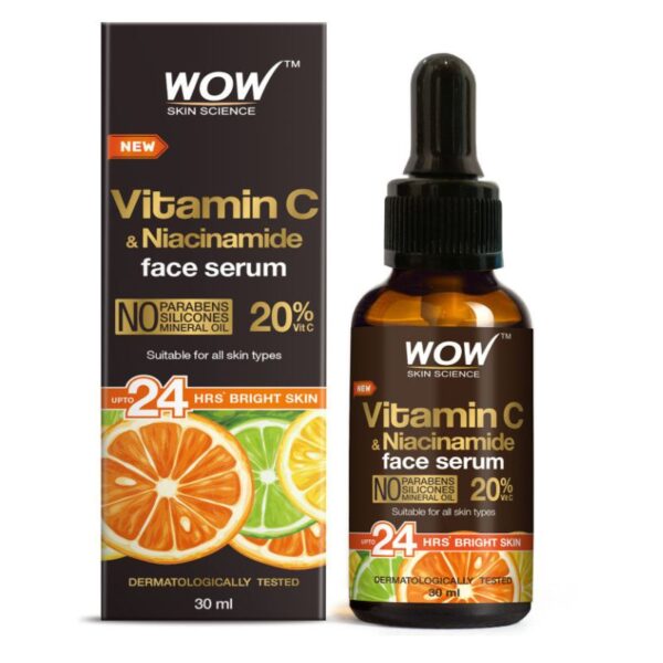 Wow Skin Science Vitamin C and Niacinamide Face Serum - 30 ml