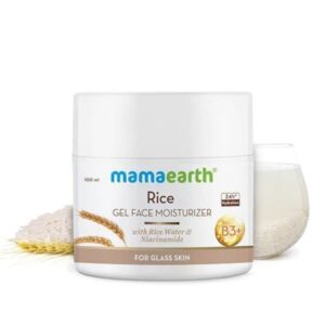 Mamaearth Rice Gel Face Moisturizer With Rice Water & Niacinamide for Glass Skin-full display