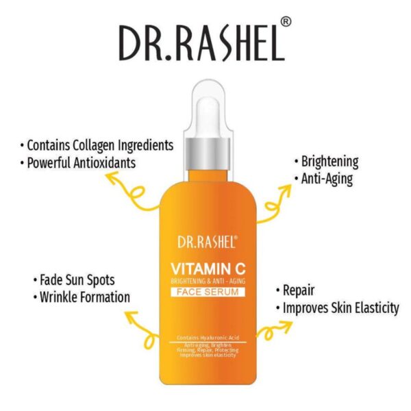 Dr.Rashel Vitamin C Face Serum 50 ml - Best face Serum for Antiging