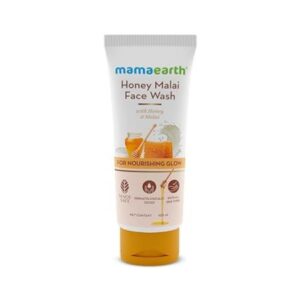 Mamaearth Honey Malai Face Wash with Honey & Malai For Nourishing Glow 100 ml