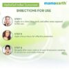 Mamaearth HydraGel Indian Sunscreen SPF 50, With Aloe Vera & Raspberry, for Sun Protection-directions for use