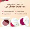 Mamaearth Nourishing Natural Lip Cheek, Eye Tint Shades