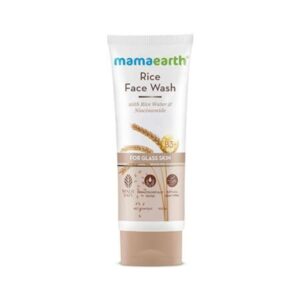 Mamaearth Rice Face Wash With Rice Water & Niacinamide For Glass Skin - 100 ml