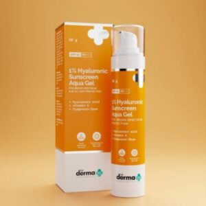 The Derma Co 1% Hyaluronic Sunscreen Aqua Ultra Light Gel