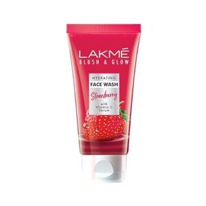 Lakme Blush & Glow Strawberry Blast Face Wash 100g