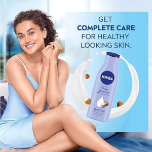 NIVEA Shea Smooth 200ml Body Lotion looking Healthy