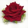 Rose Flowers With Grass Hair ClipsPins For Women's and Girls Hair Accessories