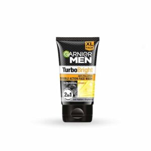 Garnier Men Turbo Bright Double Action Face Wash 100 g