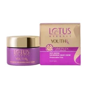 LOTUS HERBALS YouthRx Anti Ageing Nourishing Night Cream for women (50 g)