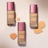 Lakme Invisible Finish SPF 8 Liquid Foundation has 4 shades