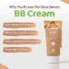 Mamaearth Glow Serum BB Cream with Vitamin C & Turmeric - 25 g 3 spf