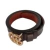 GG Pu Leather Belts for Girls and Women's Brown Color high Quality