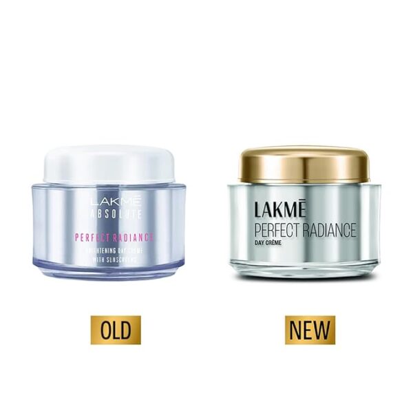 Lakme Perfect Radiance Brightening Day Cream Old and News Photo