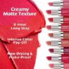 Mamaearth Creamy Matte Long Stay Lipstick with Murumuru Butter