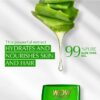 WOW Skin Science 99% Pure Aloe Vera Gel for Face, Skin & Hair 99 % Powerful extract