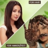 Godrej Nupur 100% Pure Henna Powder for Hair Color fro both hand and hair